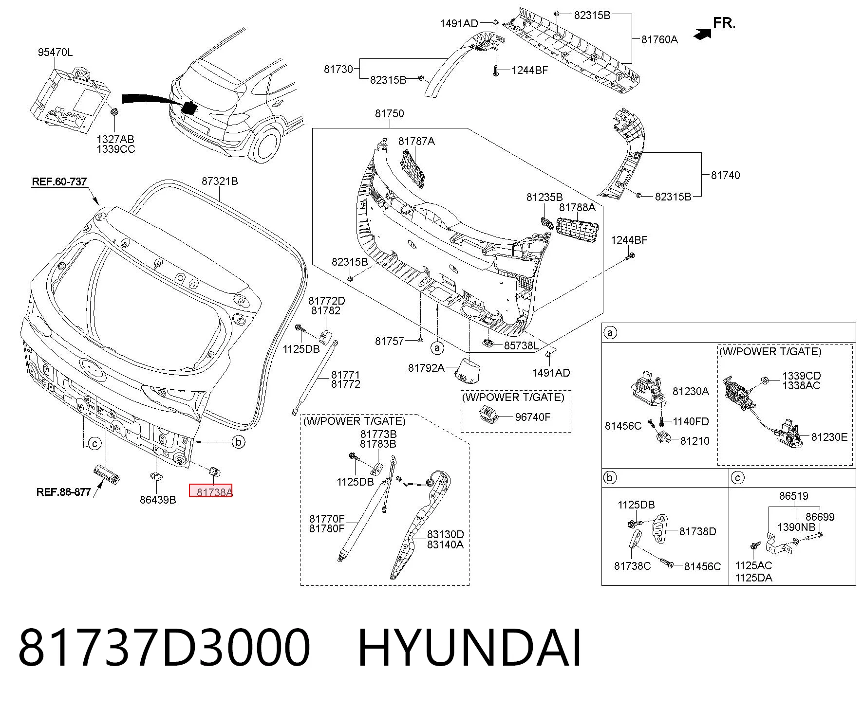 81737D3000 Hyundai/Kia 
