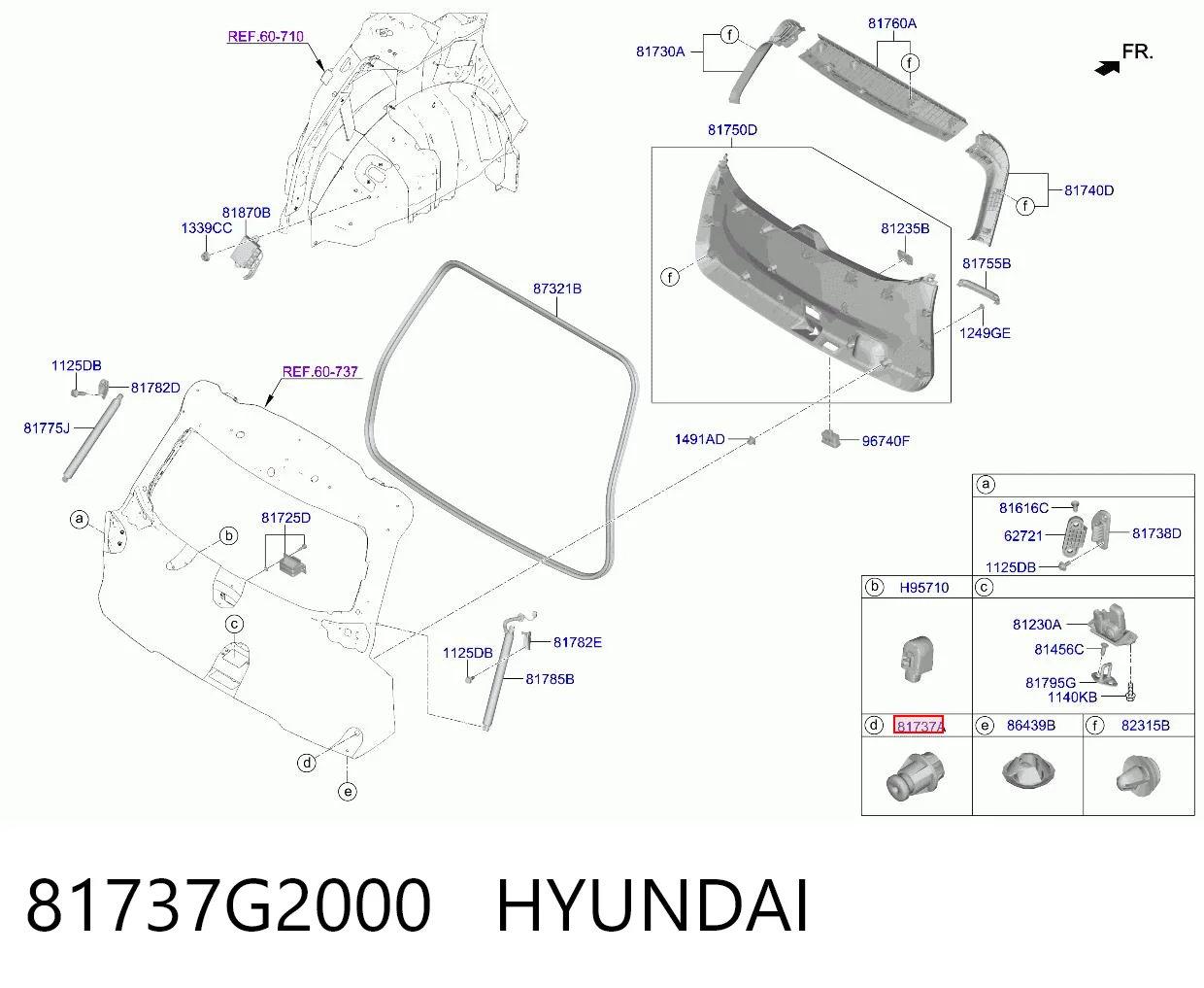 81737G2000 Hyundai/Kia 