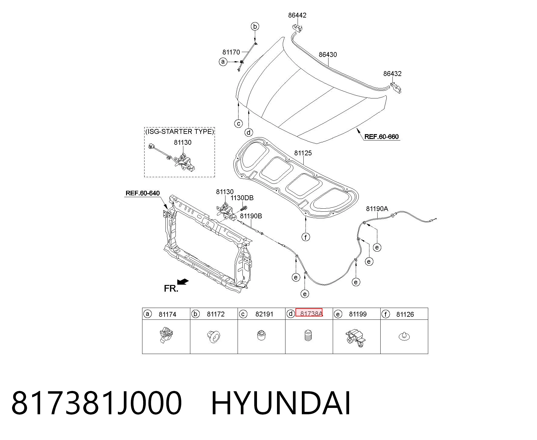 817381J000 Hyundai/Kia 