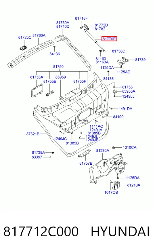 Амортизатор задней двери AND 42827046 цена, от 5.74 USD