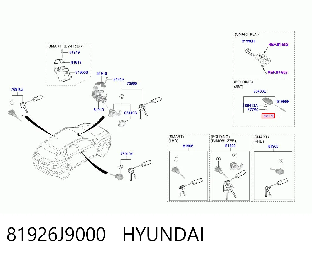 81926J9000 Hyundai/Kia 