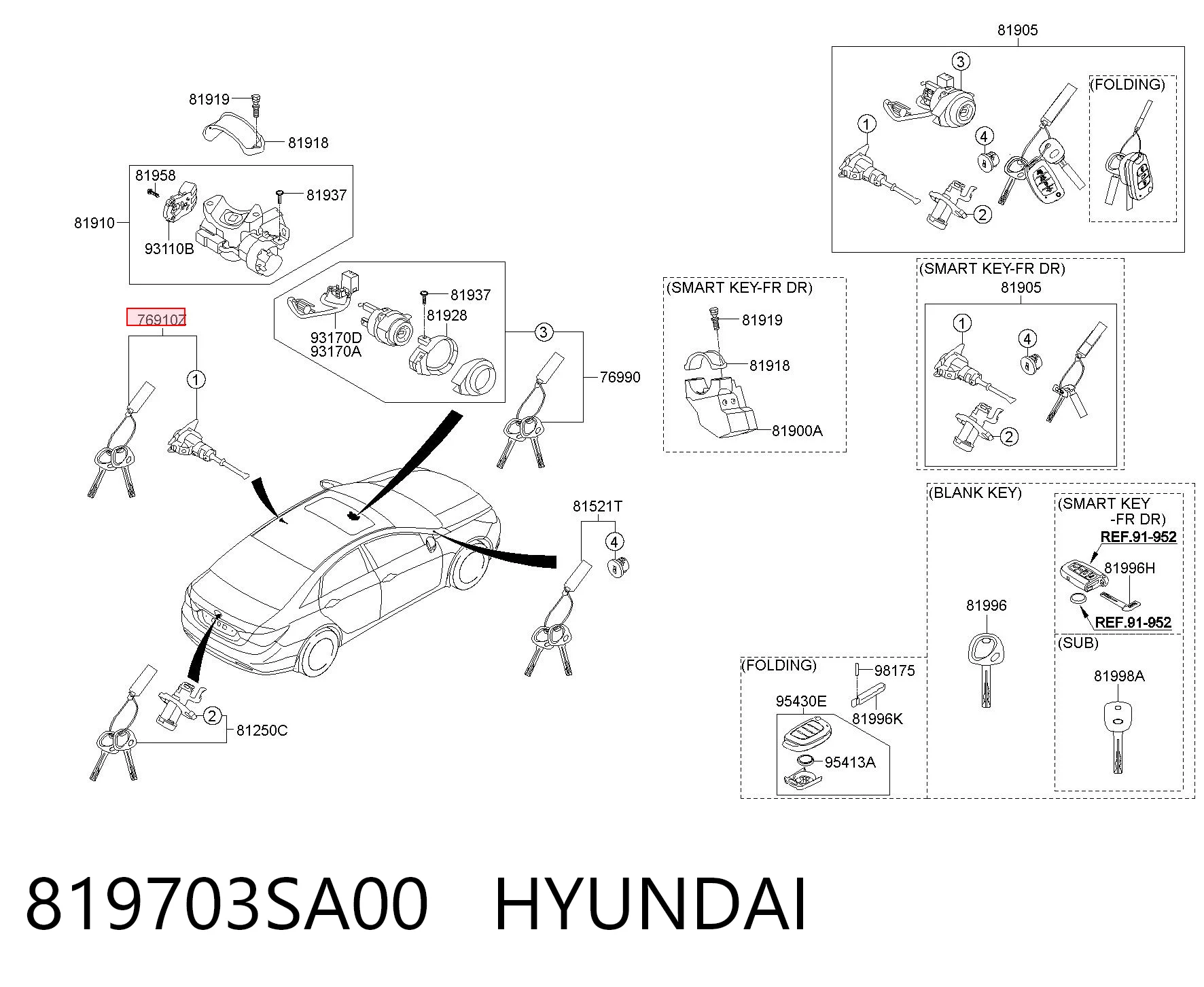 819703SA00 Hyundai/Kia 