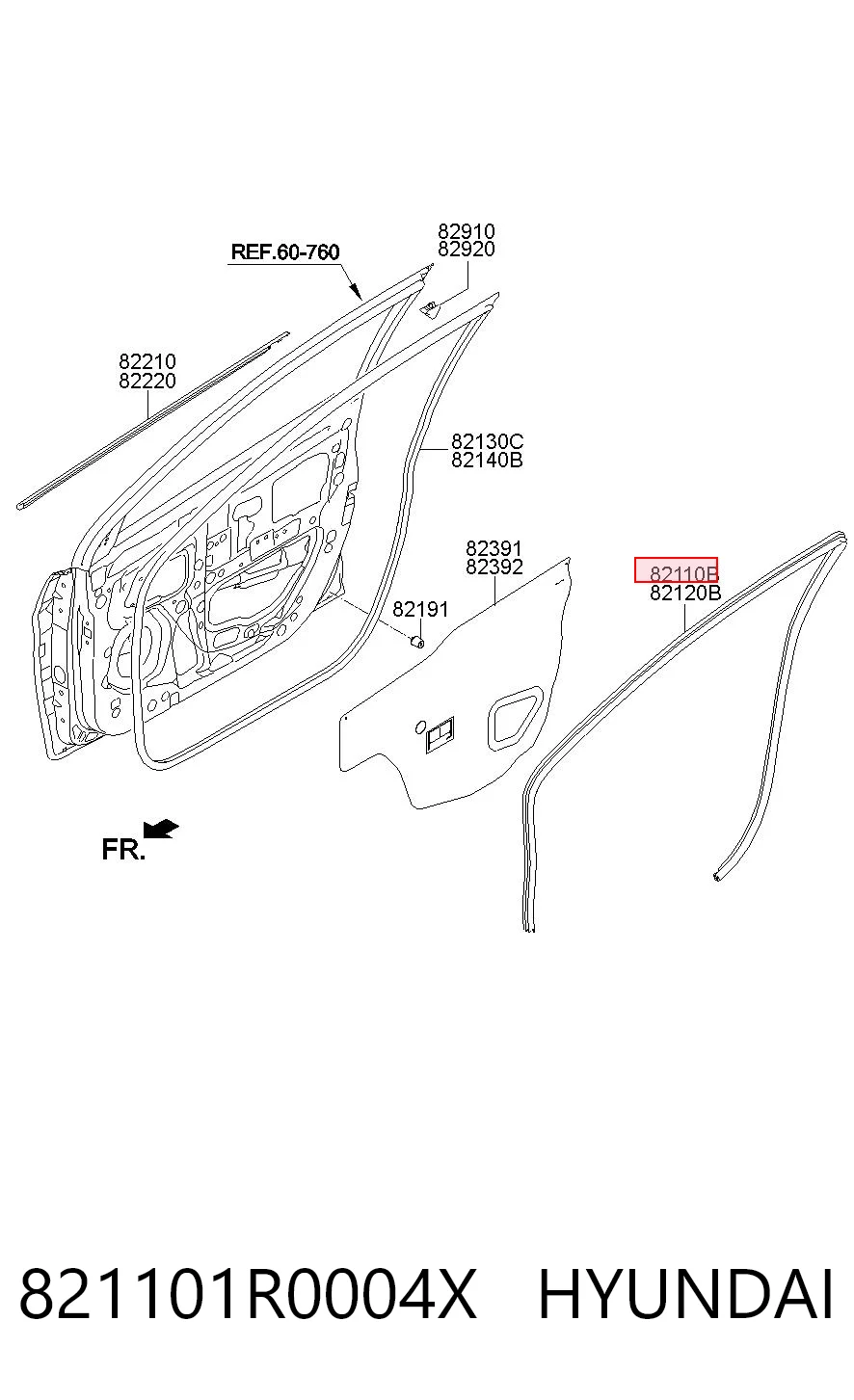 821101R0004X Hyundai/Kia 
