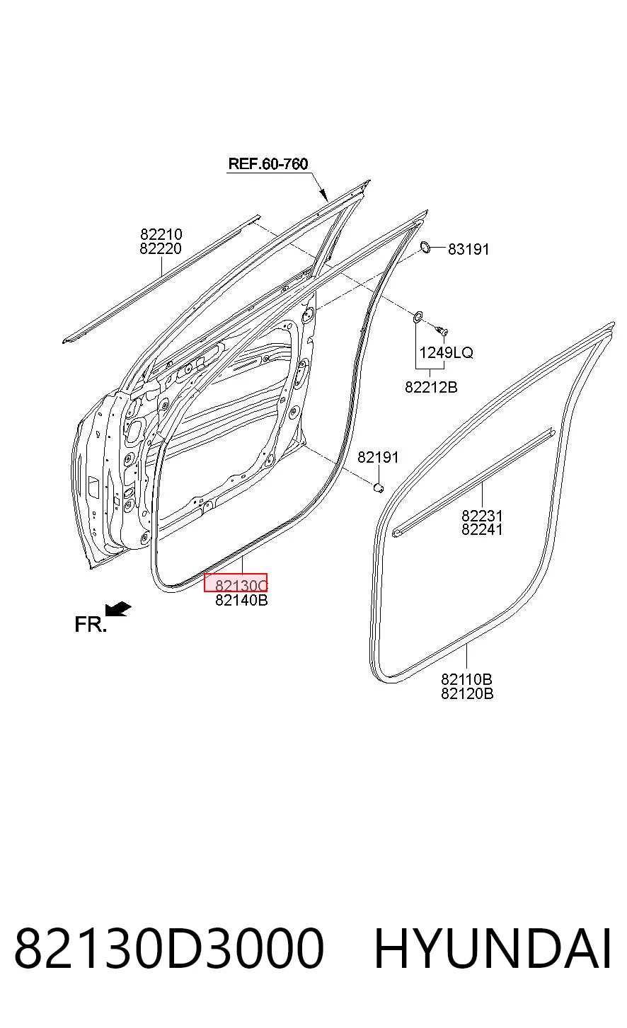 82130D3000 Hyundai/Kia 