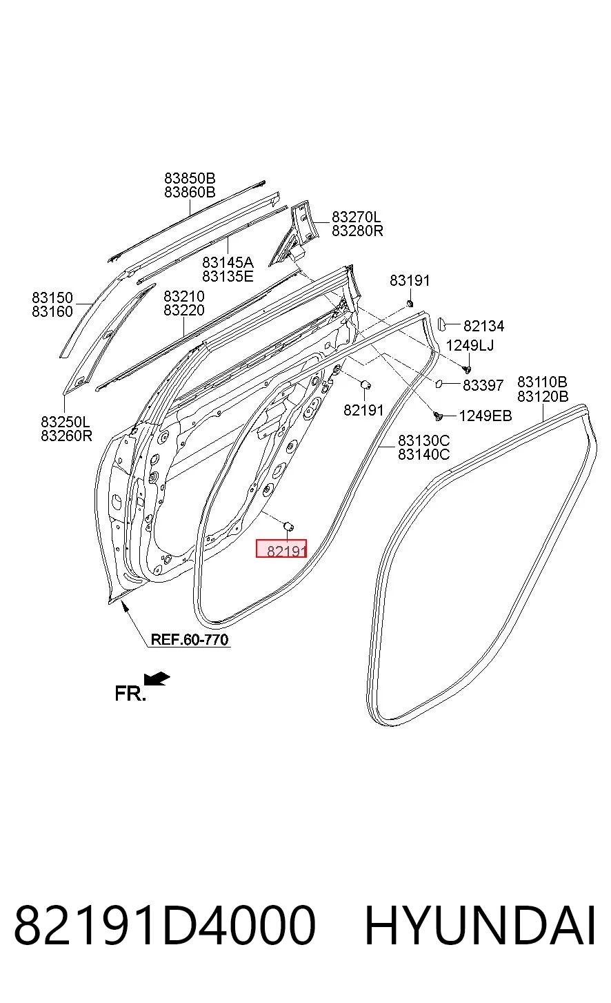 82191D4000 Hyundai/Kia 