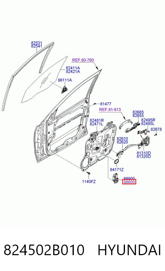 824502B010 Hyundai/Kia 