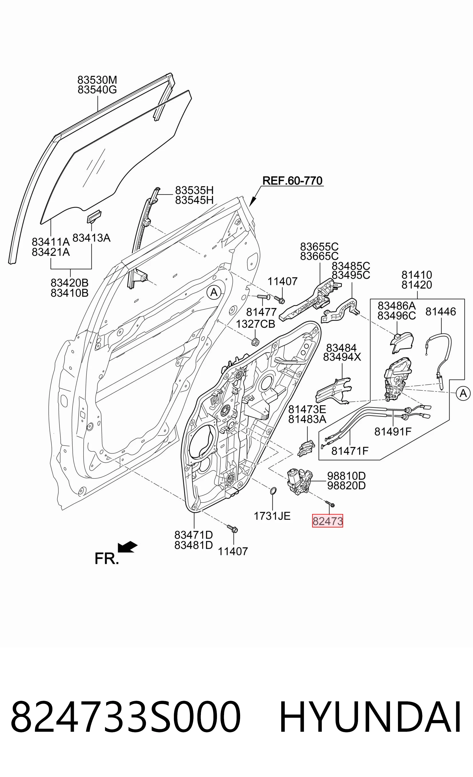 824733S000 Hyundai/Kia 