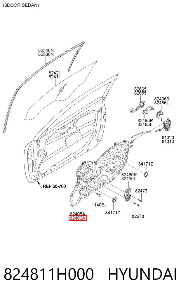 1648907680 Peugeot/Citroen Механизм подъема стекол
