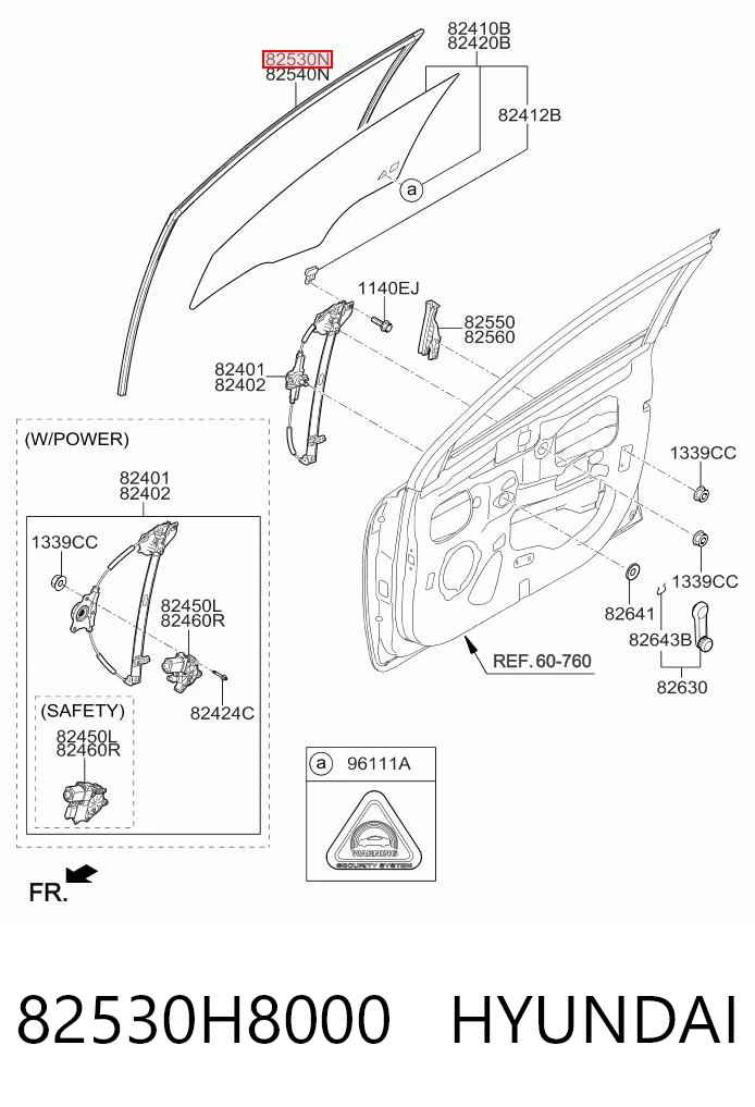 82530H8000 Hyundai/Kia
