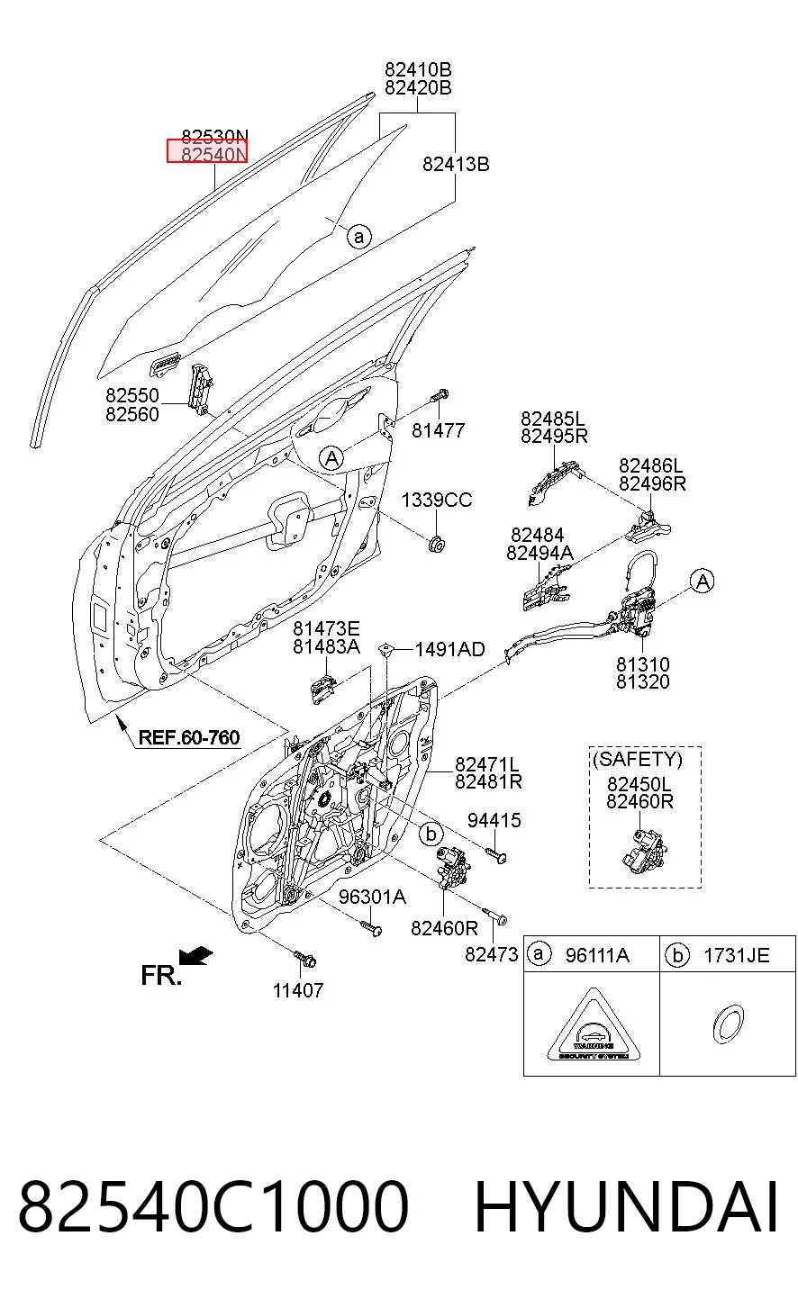 82540C1000 Hyundai/Kia 