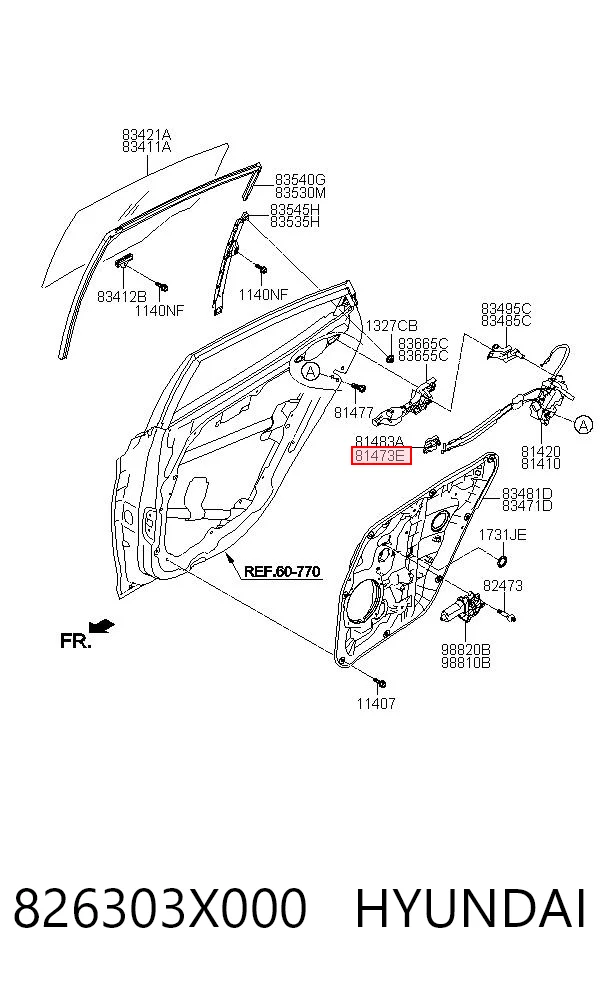 826303X000 Hyundai/Kia 
