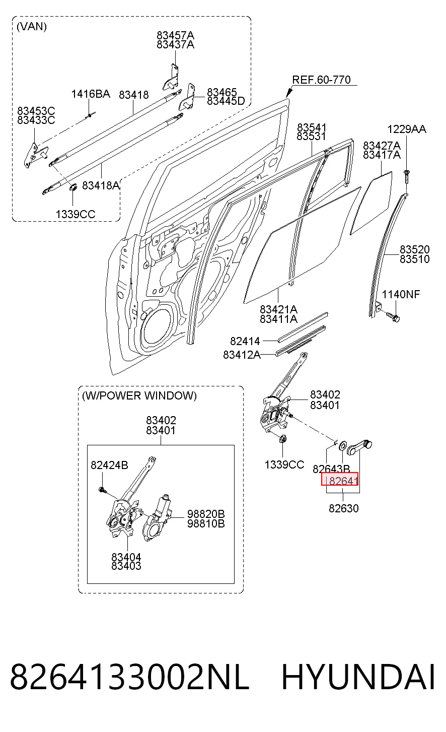 8264133002NL Hyundai/Kia