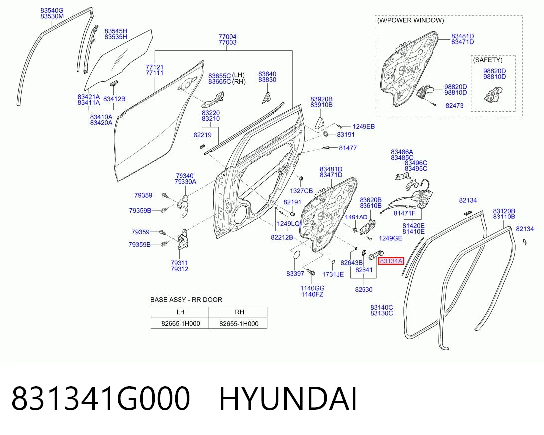 831341G000 Hyundai/Kia 