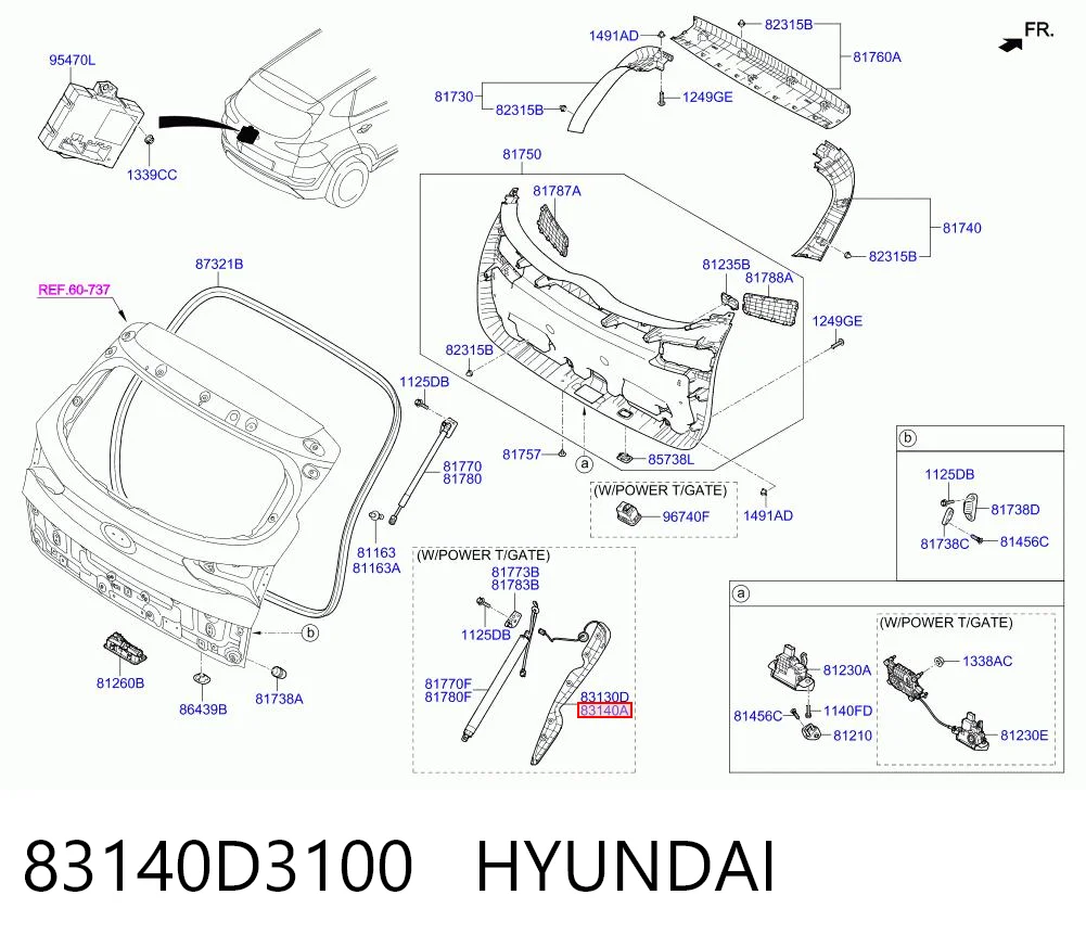 83140D3100 Hyundai/Kia 