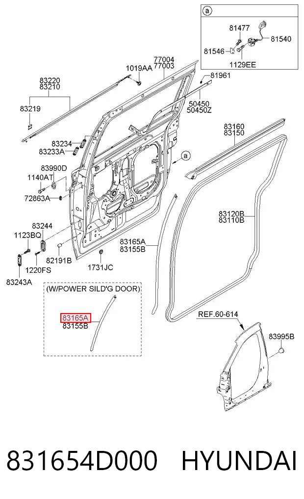 831654D000 Hyundai/Kia 