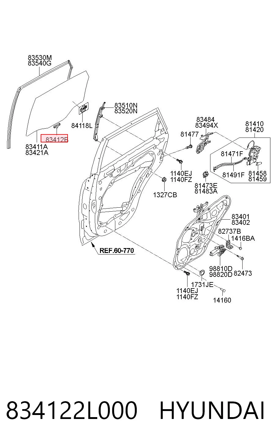 834122L000 Hyundai/Kia 