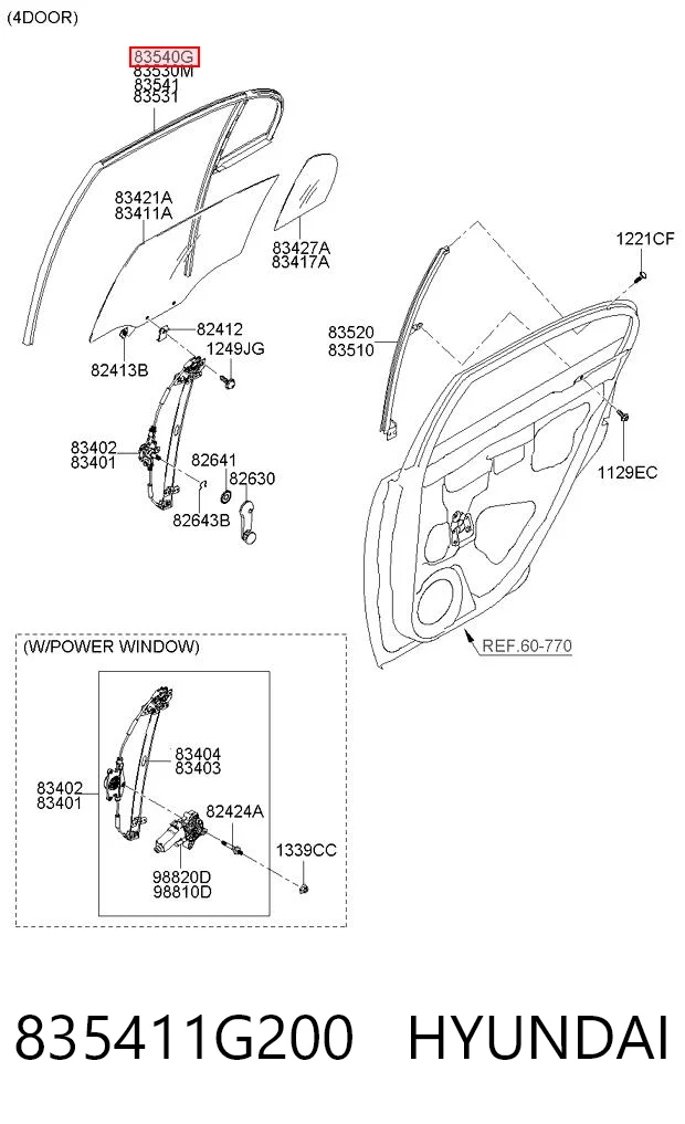 835411G200 Hyundai/Kia