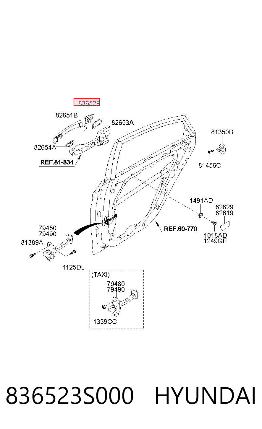 836523S000 Hyundai/Kia 