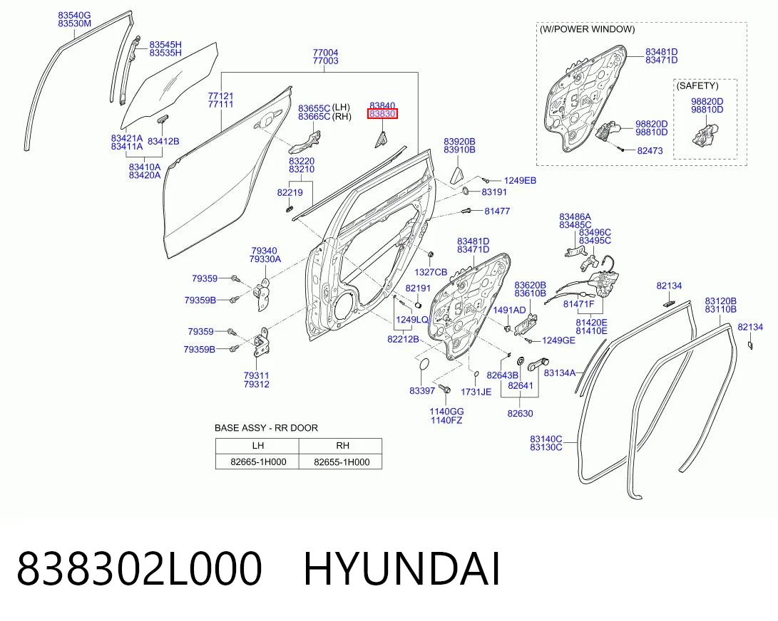 838302L000 Hyundai/Kia 