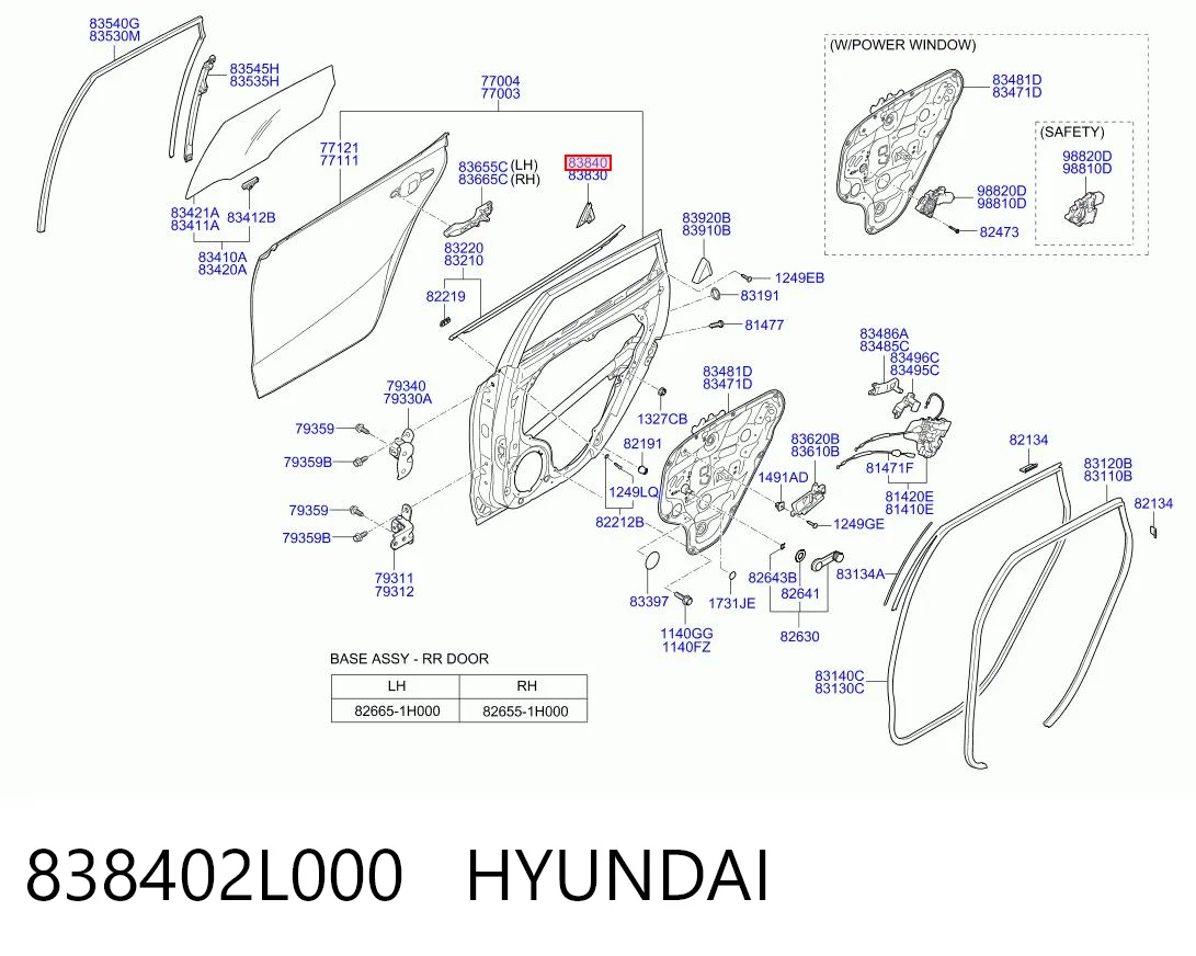838402L000 Hyundai/Kia 