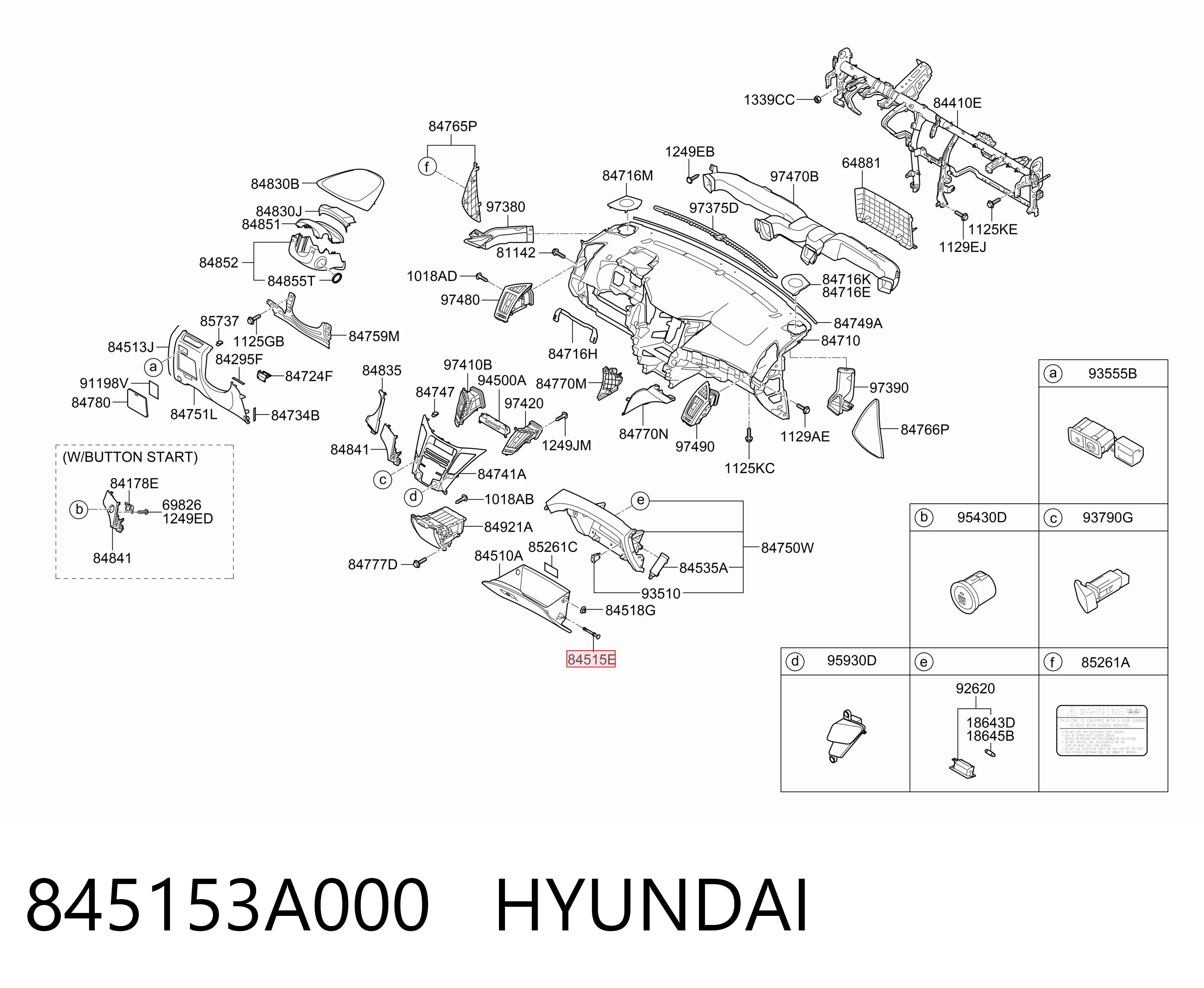 845153A000 Hyundai/Kia 