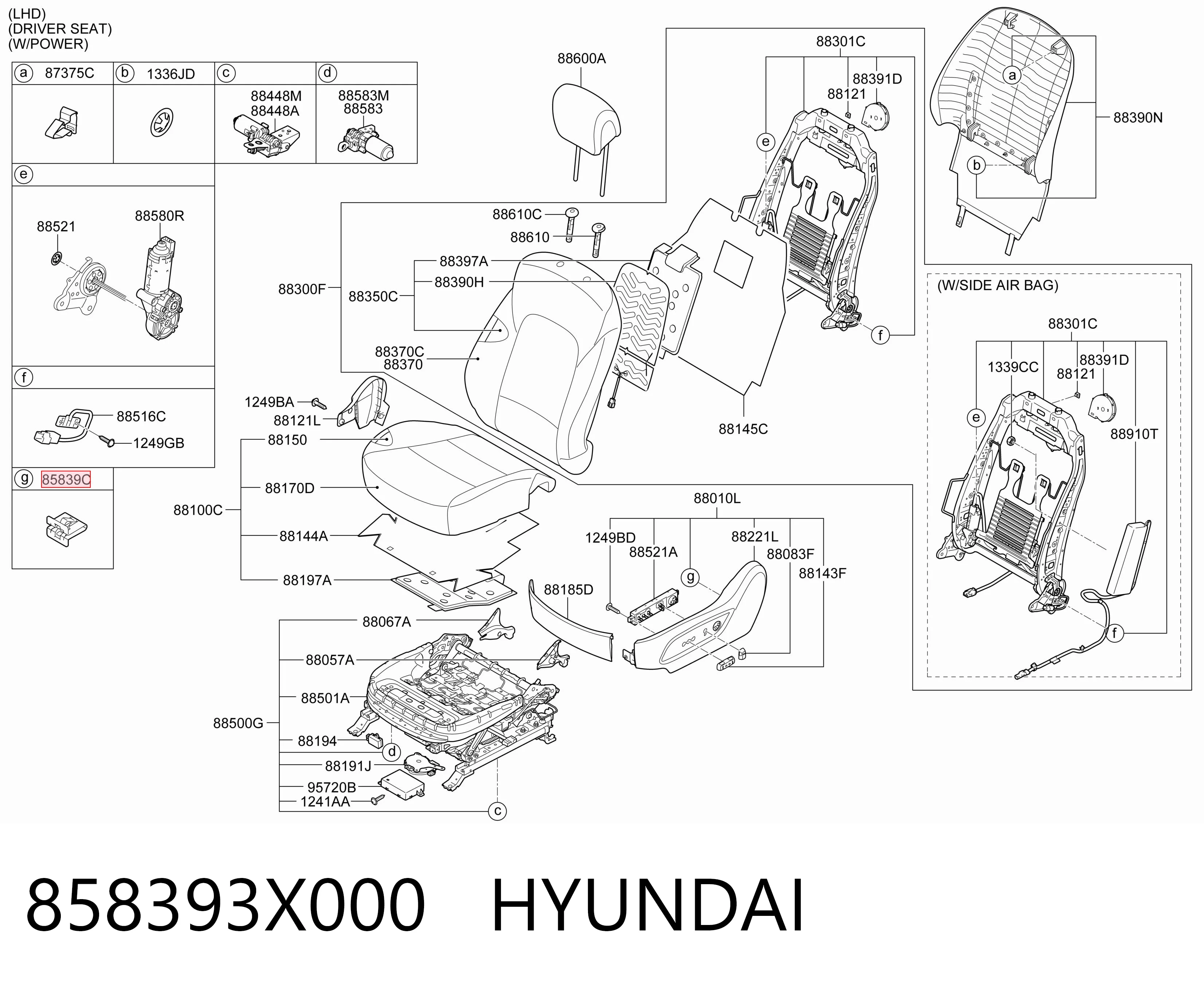 858393X000 Hyundai/Kia 