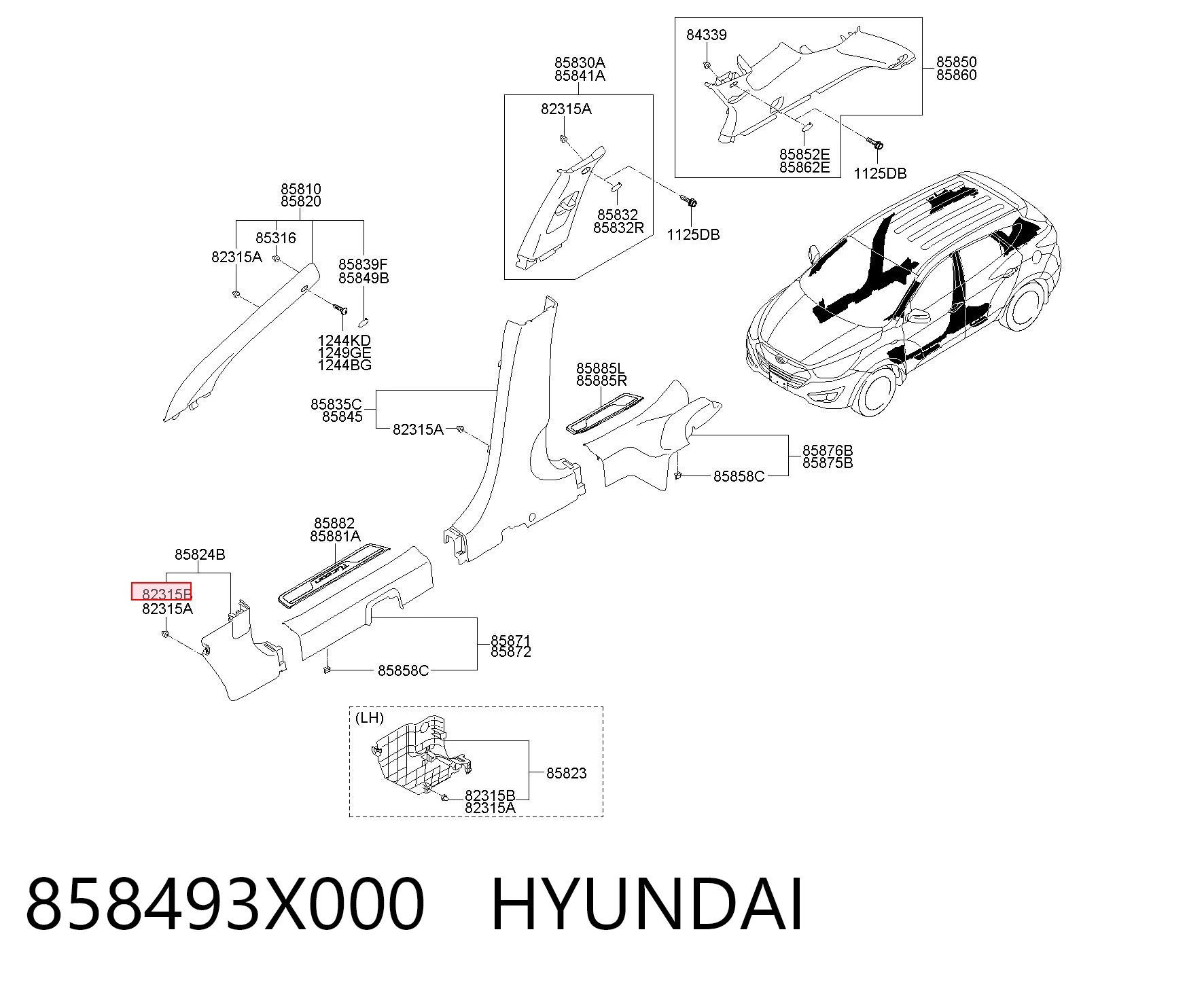 858493X000 Hyundai/Kia 