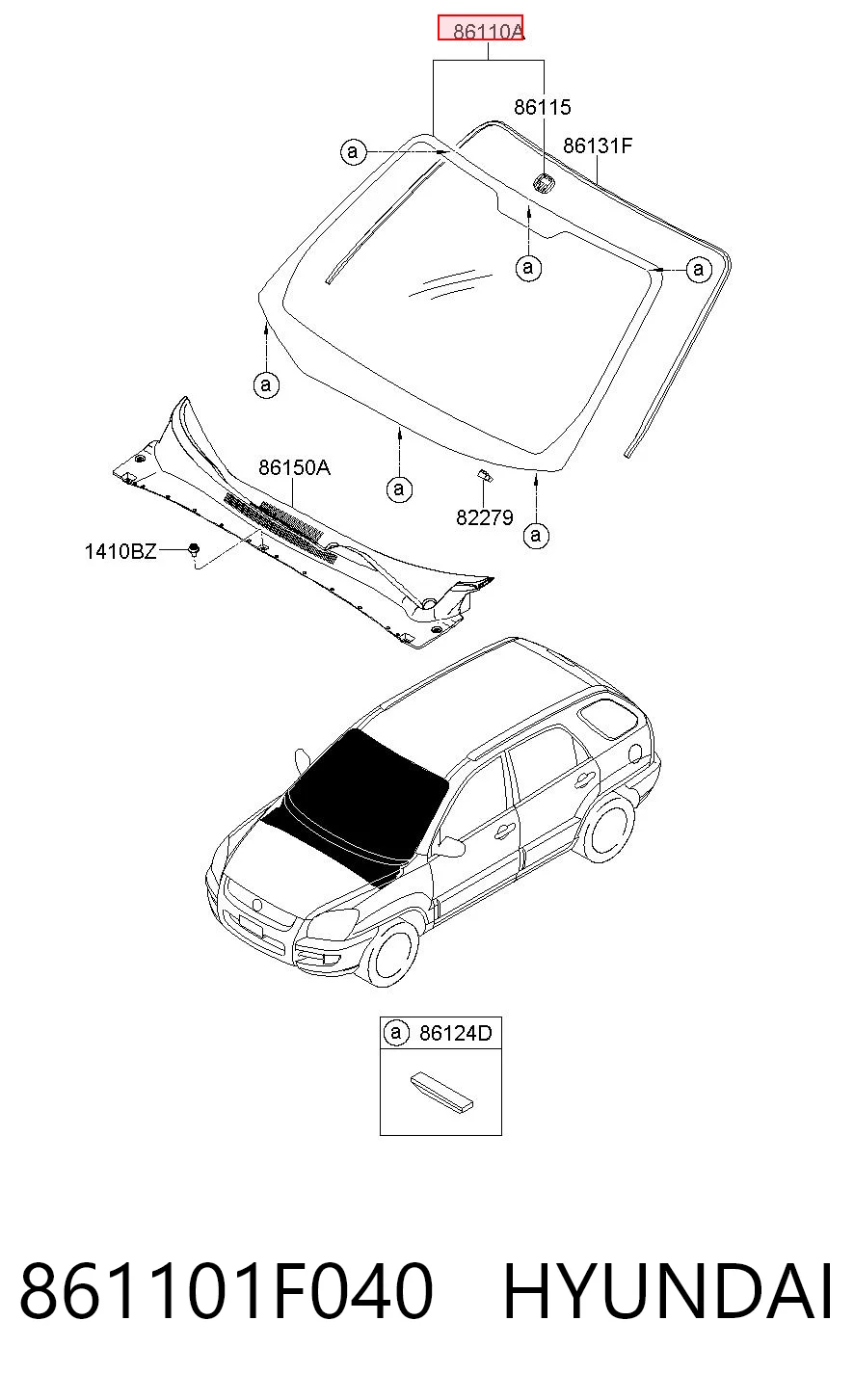 ST501468 Sekurit Автостекло