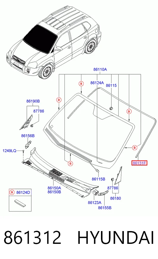 GS3217P120X Pilkington Защитная накладка переднего стекла