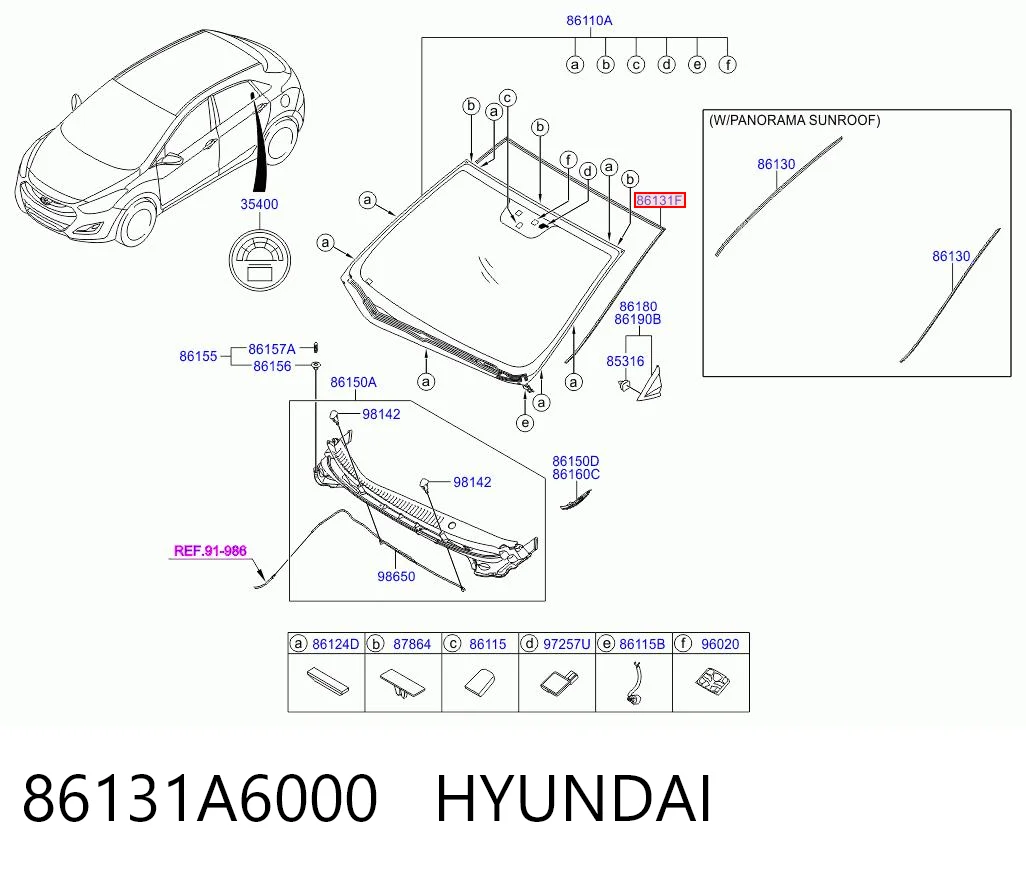 GS3236P142X Icor Защитная накладка переднего стекла