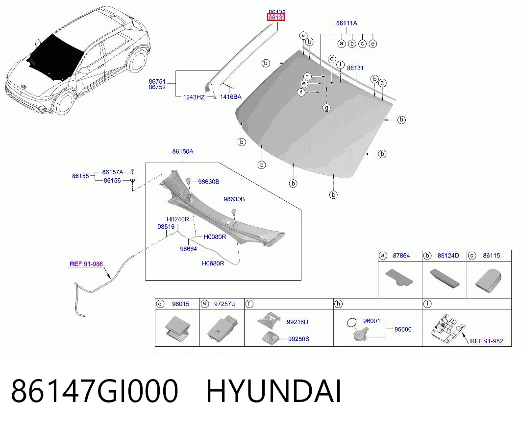 86147GI000 Hyundai/Kia 