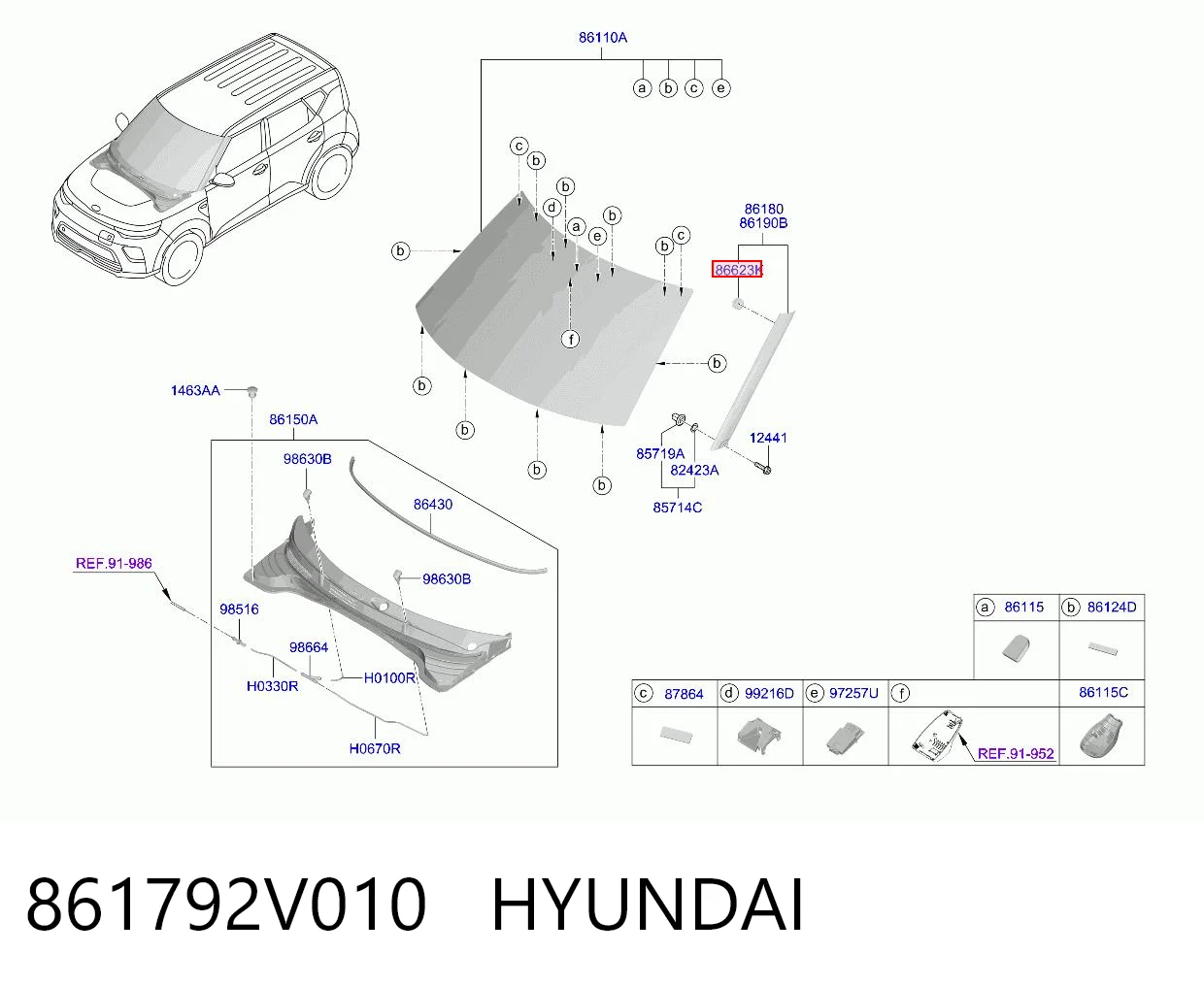 861792V010 Hyundai/Kia 