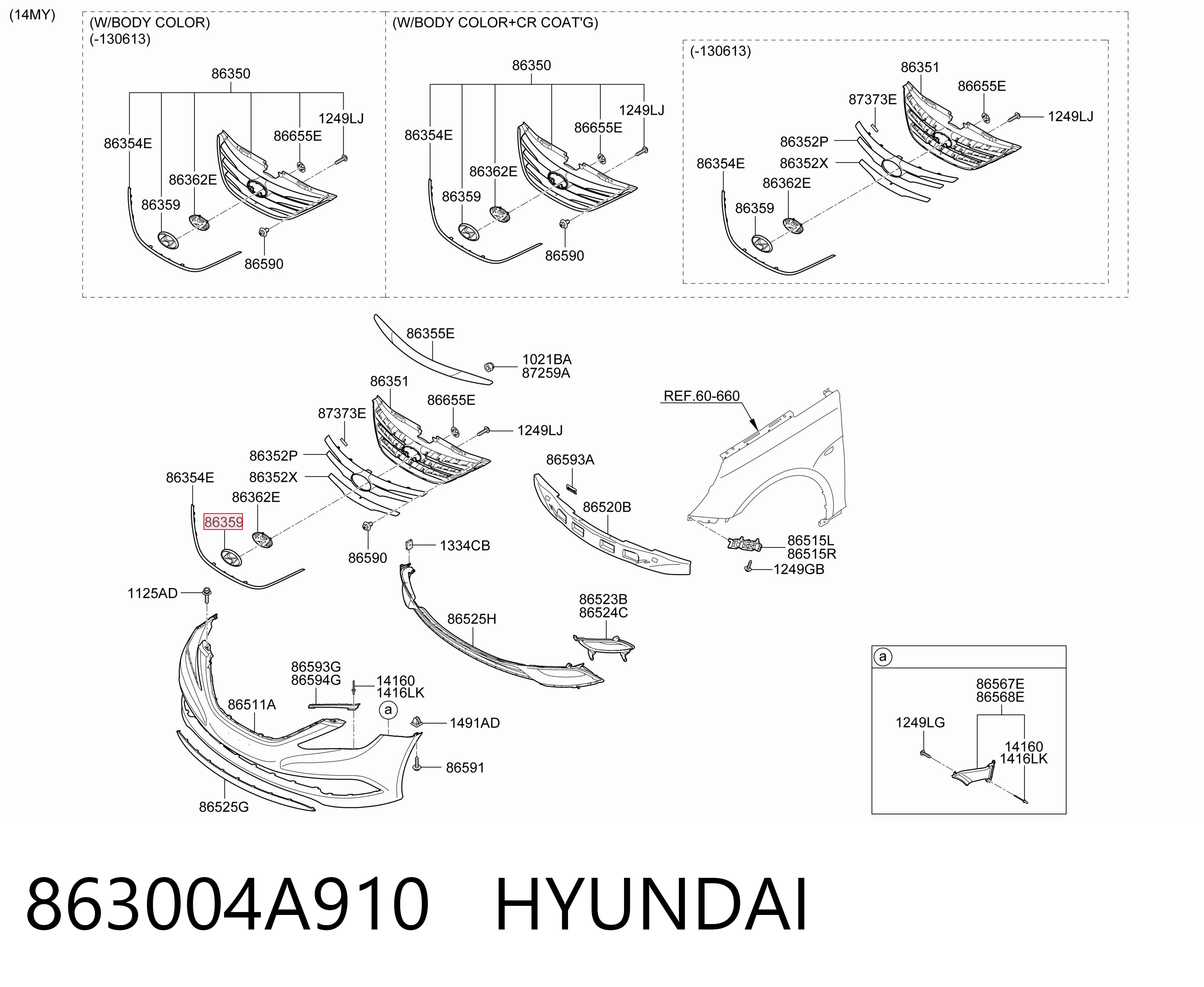 863004A910 Hyundai/Kia 
