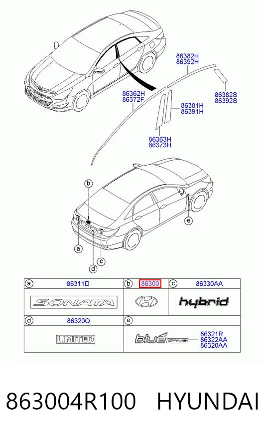 863004R100 Hyundai/Kia