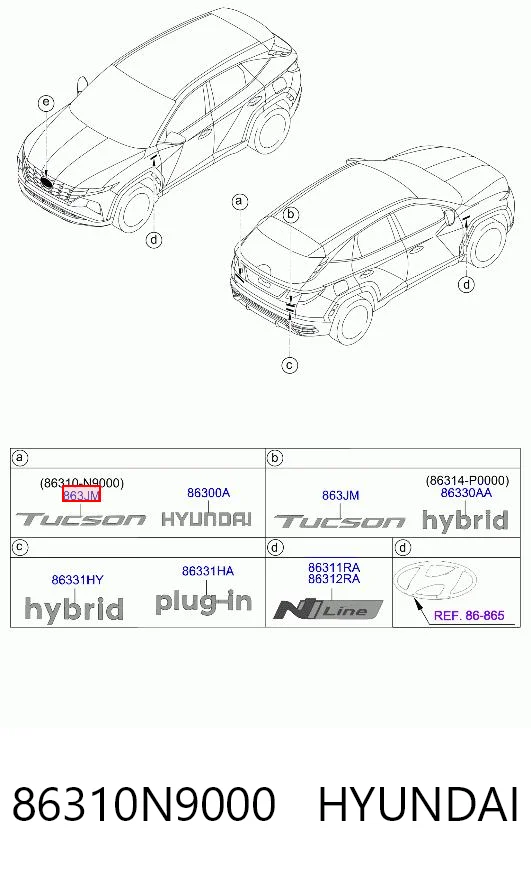 86310N9000 Hyundai/Kia 
