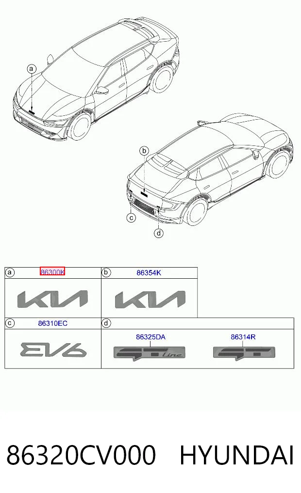 86320CV000 Hyundai/Kia 