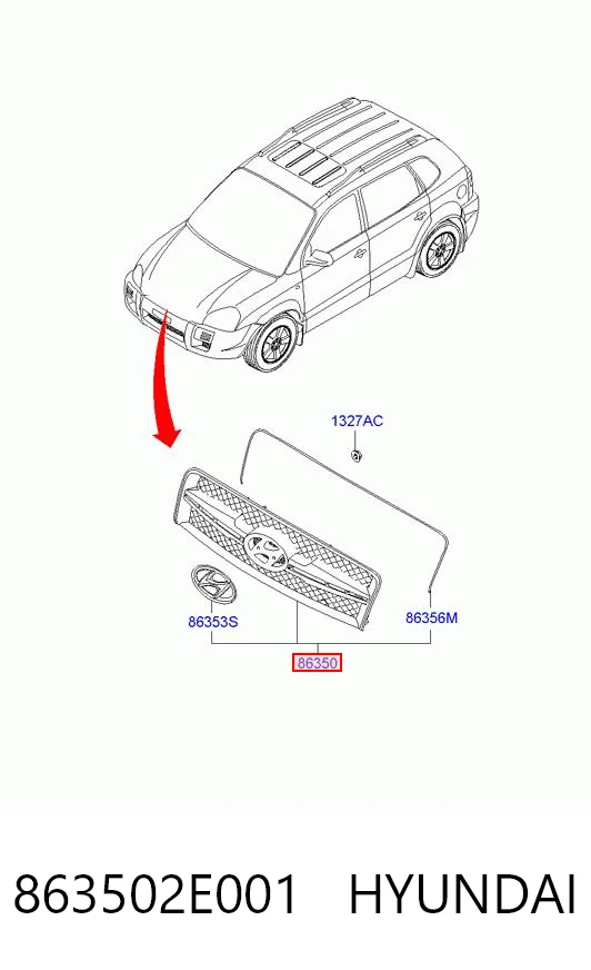 Купить 3175990 Elit Решетка радиатора