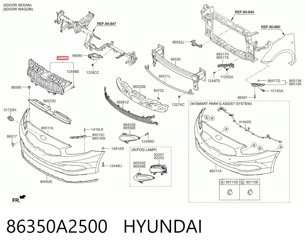 86350A2500 Hyundai/Kia