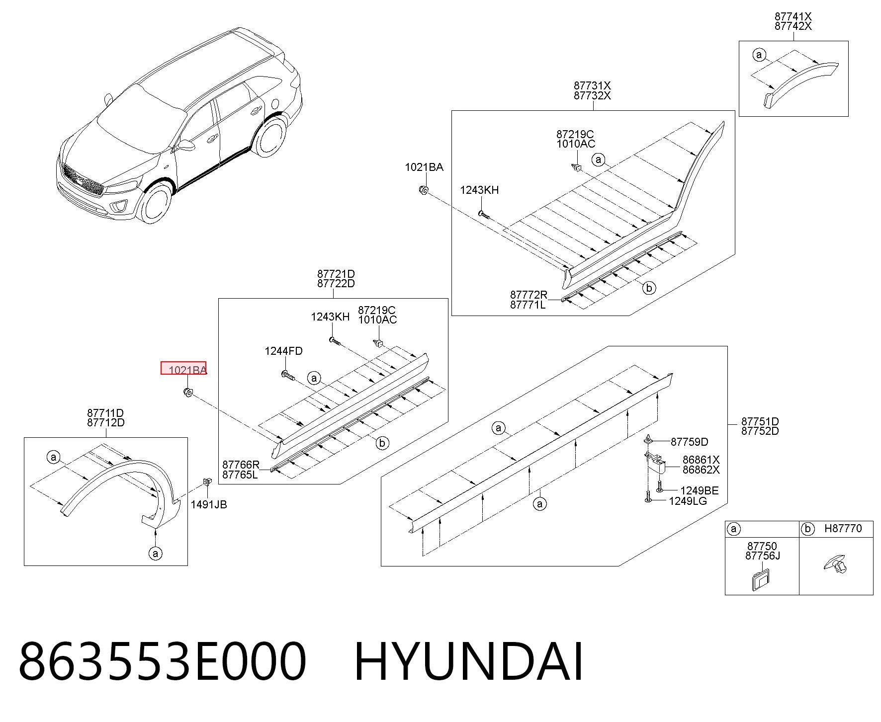 863553E000 Hyundai/Kia 