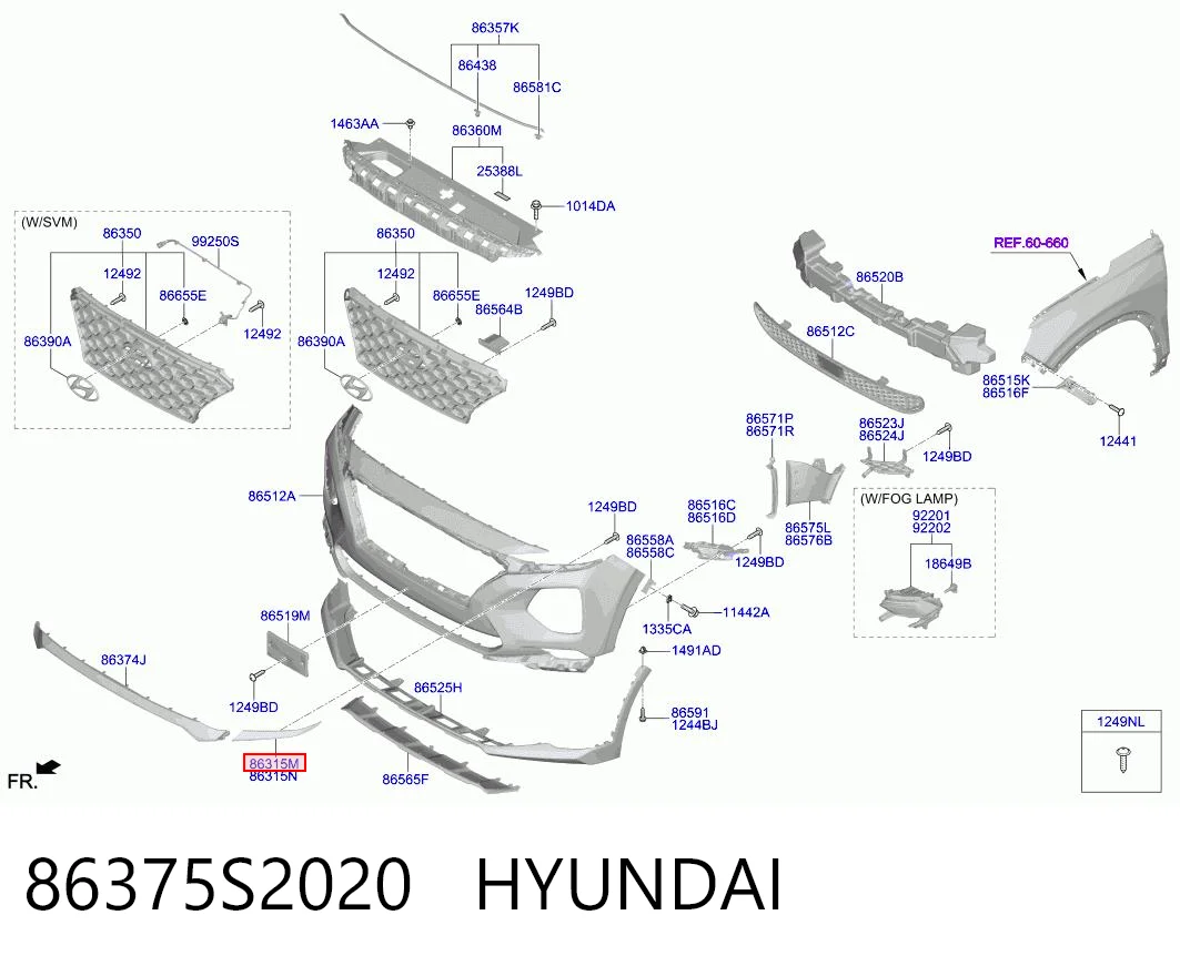 86375S2020 Hyundai/Kia 