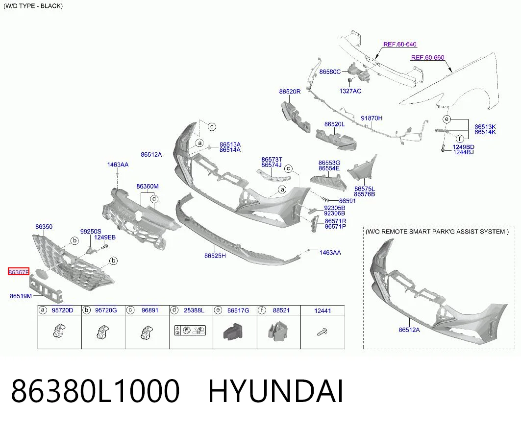 86380L1000 Hyundai/Kia 