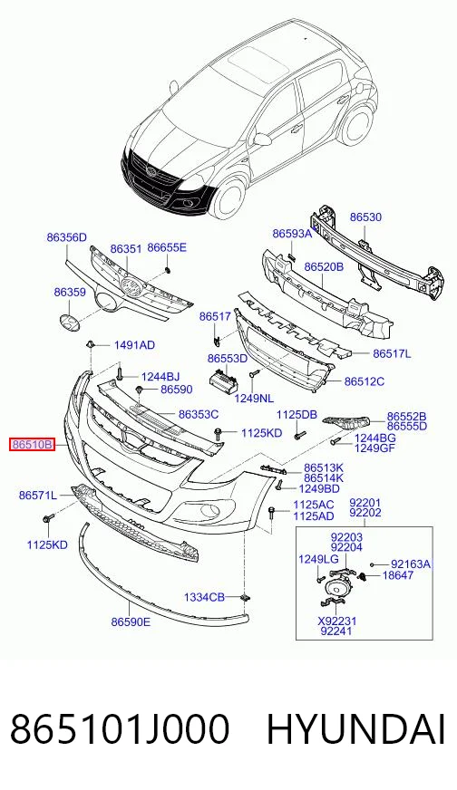 Бампер на авто Polcar 4017071 цена, от 62.49 USD