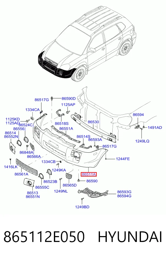 Бампер на авто Polcar 4047072 цена, от 70.84 USD