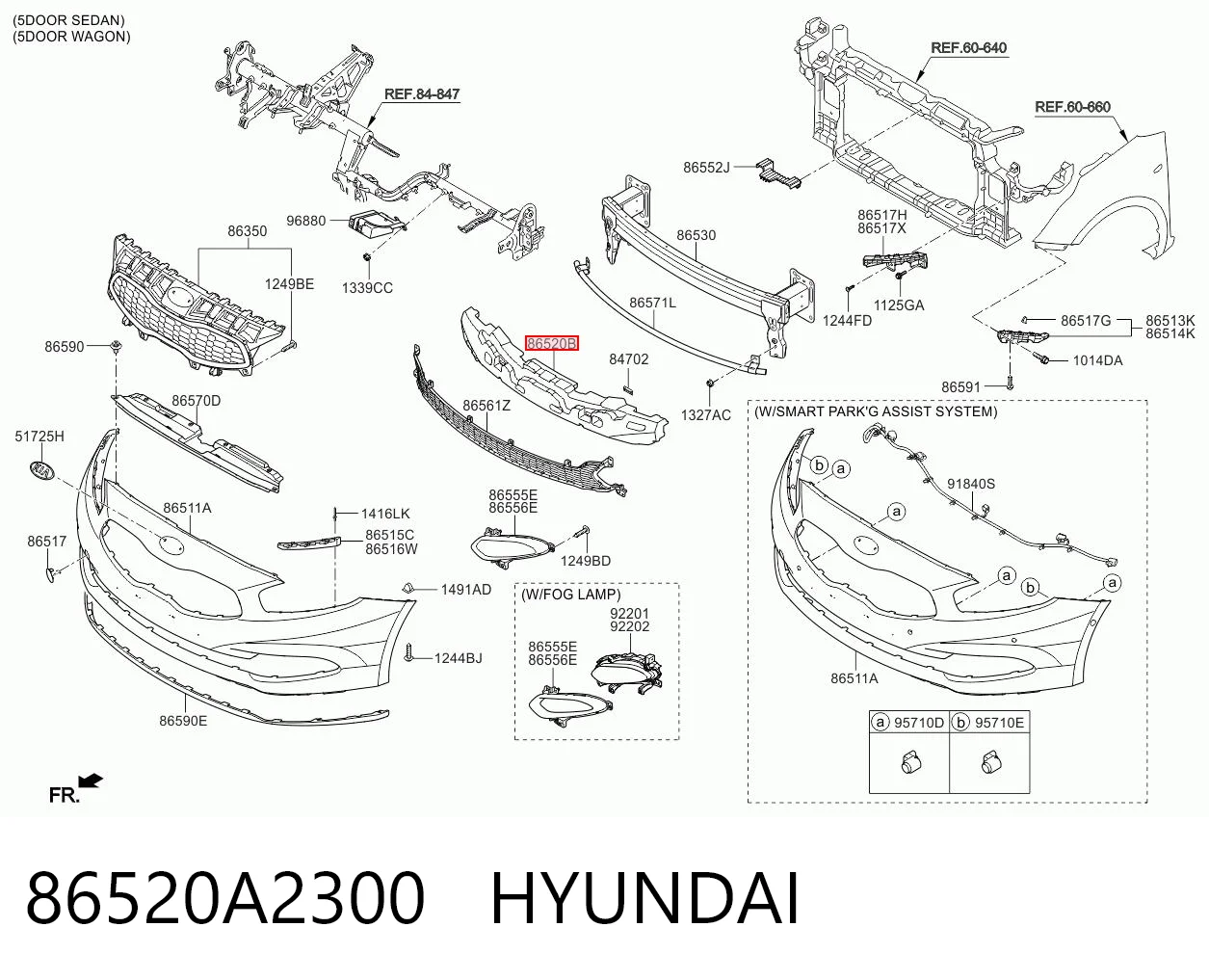86520A2300 Hyundai/Kia