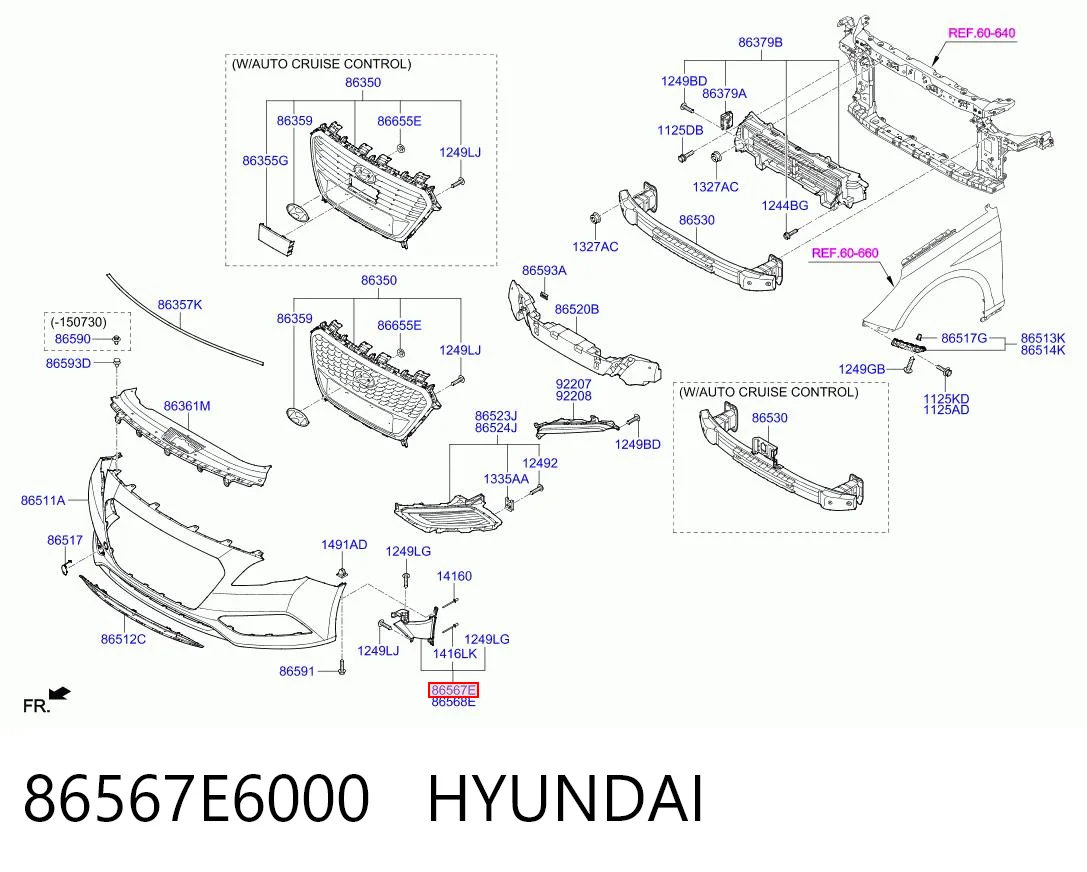86567E6000 Hyundai/Kia 