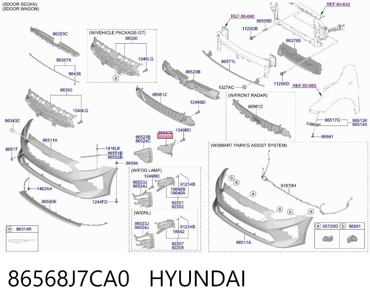 86568J7CA0 Hyundai/Kia