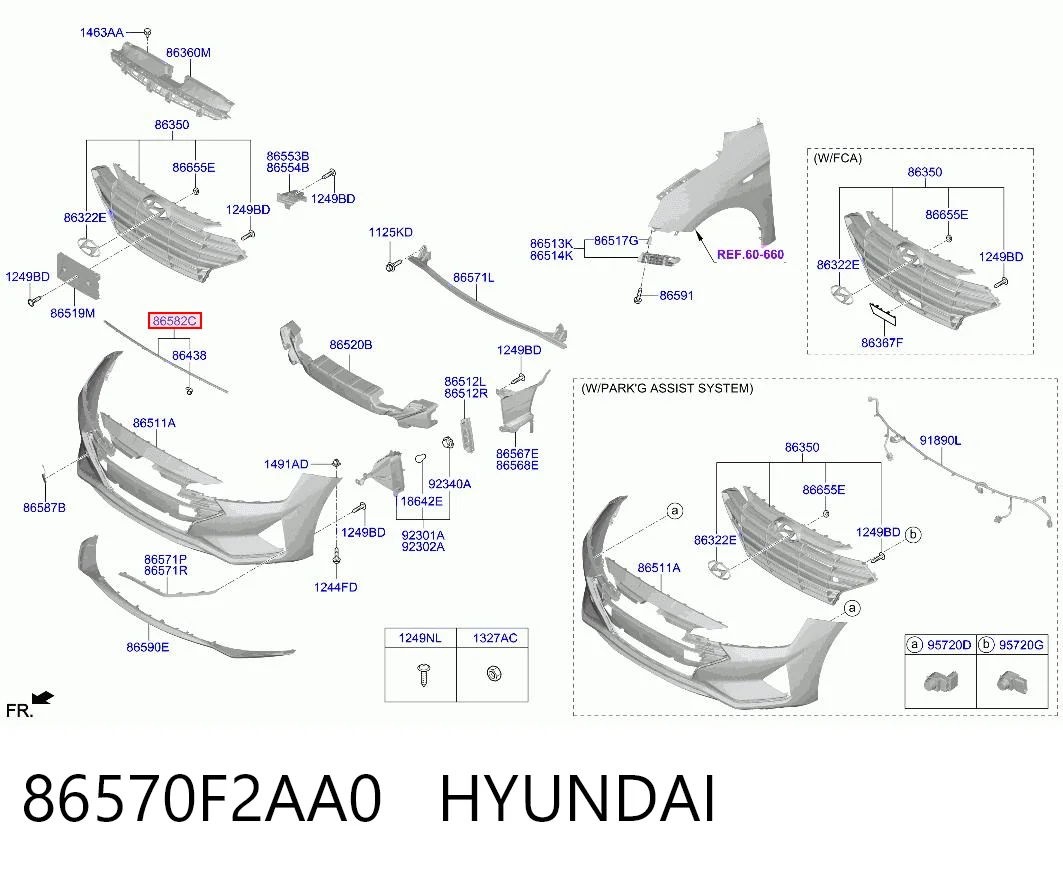 86570F2AA0 Hyundai/Kia 