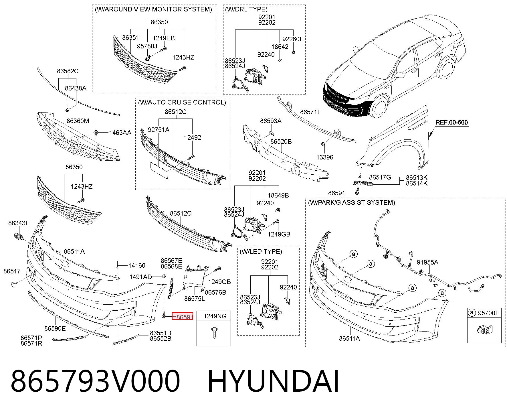 865793V000 Hyundai/Kia 