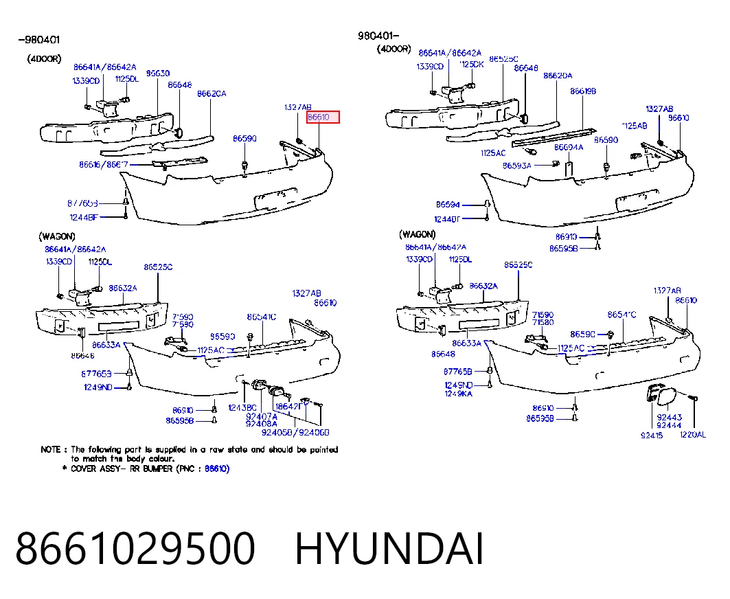 8661029500 Hyundai/Kia