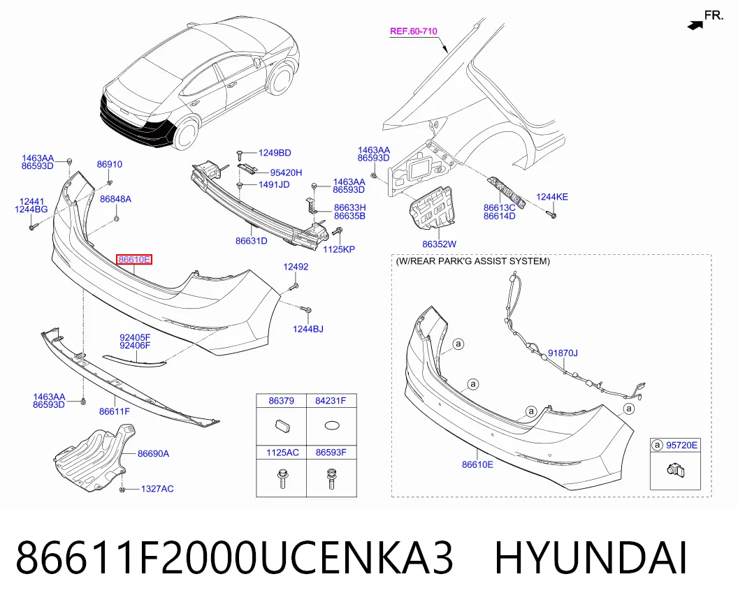 Бампер задний AND 30807653 цена, от 97.08 USD